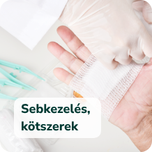 Sebkezelés, kötszerek