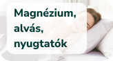 Magnézium, alvás, nyugtatók
